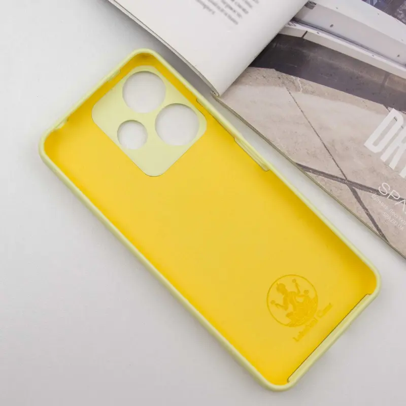 Чехол Silicone Cover Ummi Lakshmi Full Camera (AA) для Xiaomi Redmi 13 4G / Poco M6 4G, Желтый / Mellow Yellow 2, Силикон, купить оптом с доставкой