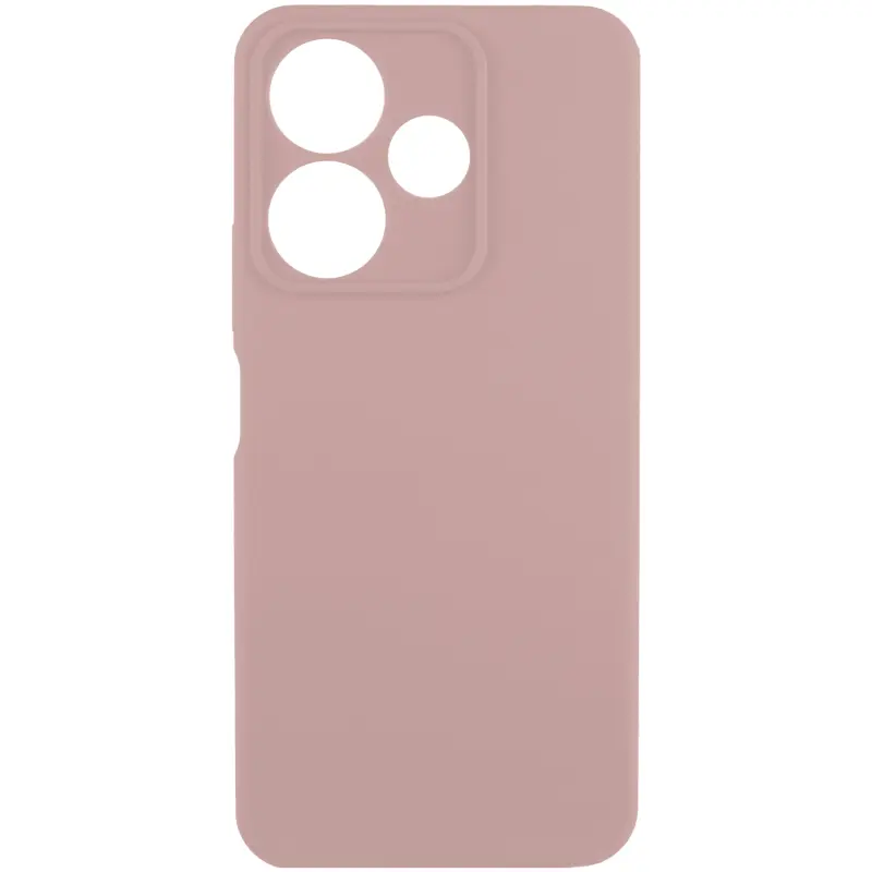 Чехол Silicone Cover Ummi Lakshmi Full Camera (AA) для Xiaomi Redmi 13 4G / Poco M6 4G, Розовый / Pink Sand, Силикон, купить оптом с доставкой
