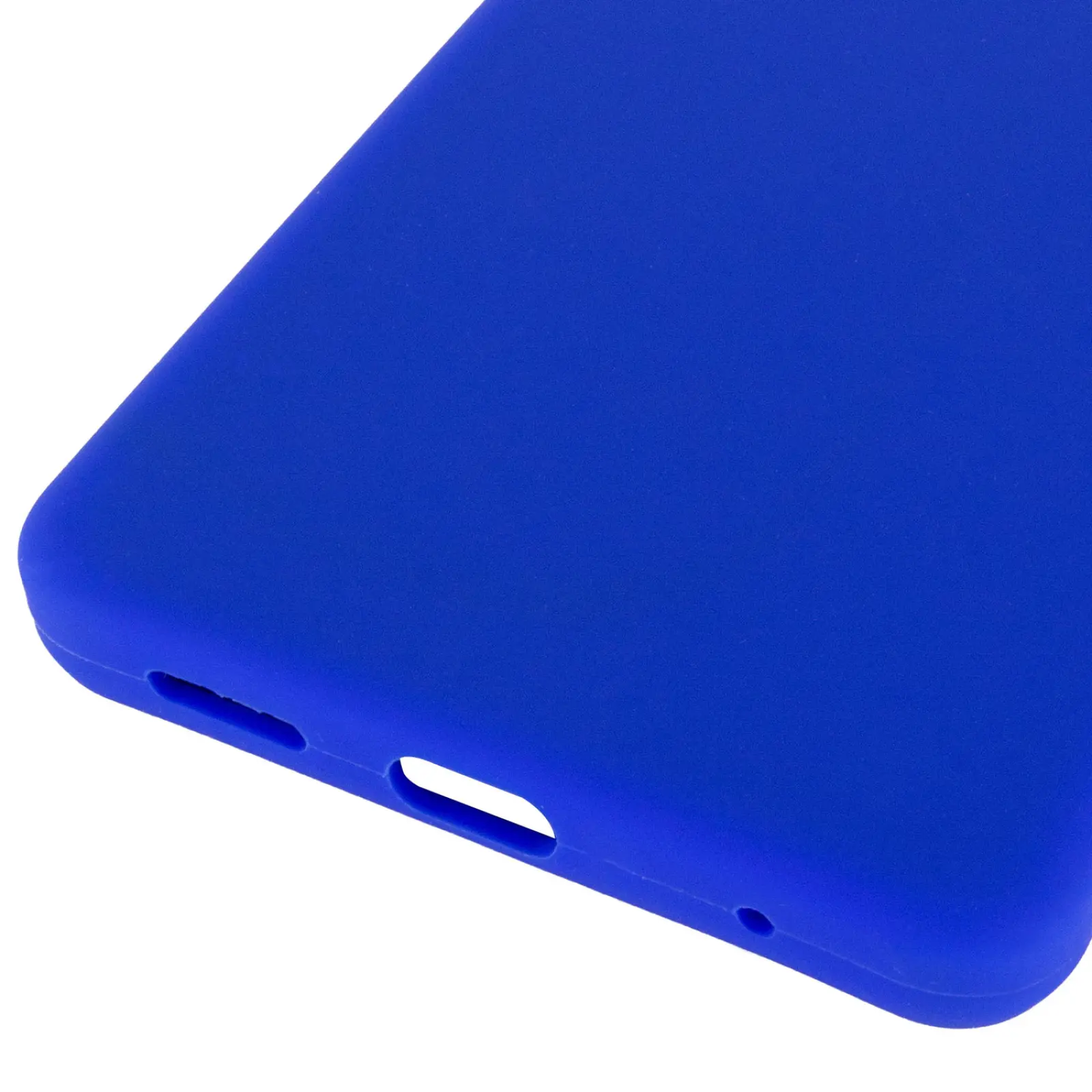 Чехол Silicone Cover Ummi Lakshmi Full Camera (AA) для Xiaomi Redmi 13 4G / Poco M6 4G, Синий / Iris 1, Силикон, купить оптом с доставкой