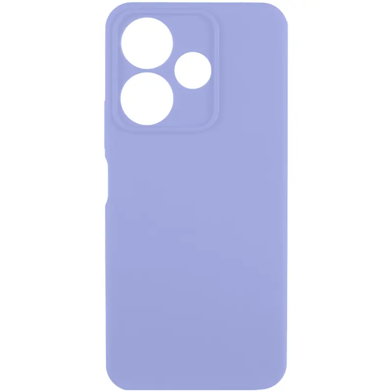 Чохол Silicone Cover Ummi Lakshmi Full Camera (AA) для Xiaomi Redmi 13 4G / Poco M6 4G, Бузковий / Dasheen, Силікон, купити оптом з доставкою