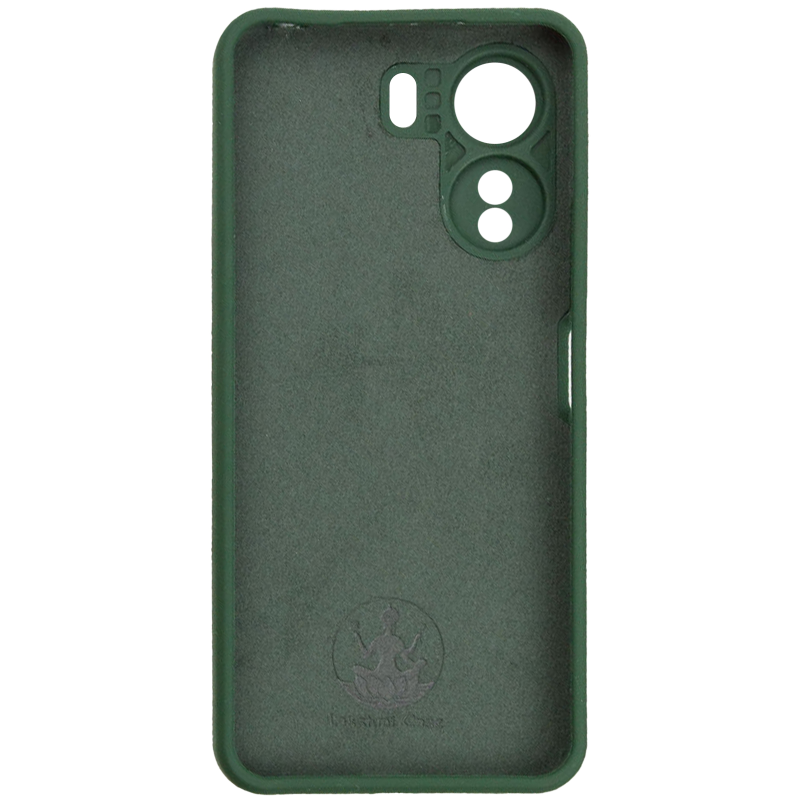 Чехол Silicone Cover Ummi Lakshmi Full Camera (AA) для Oppo A60 4G, Зеленый / Dark green 1, Силикон, купить оптом с доставкой
