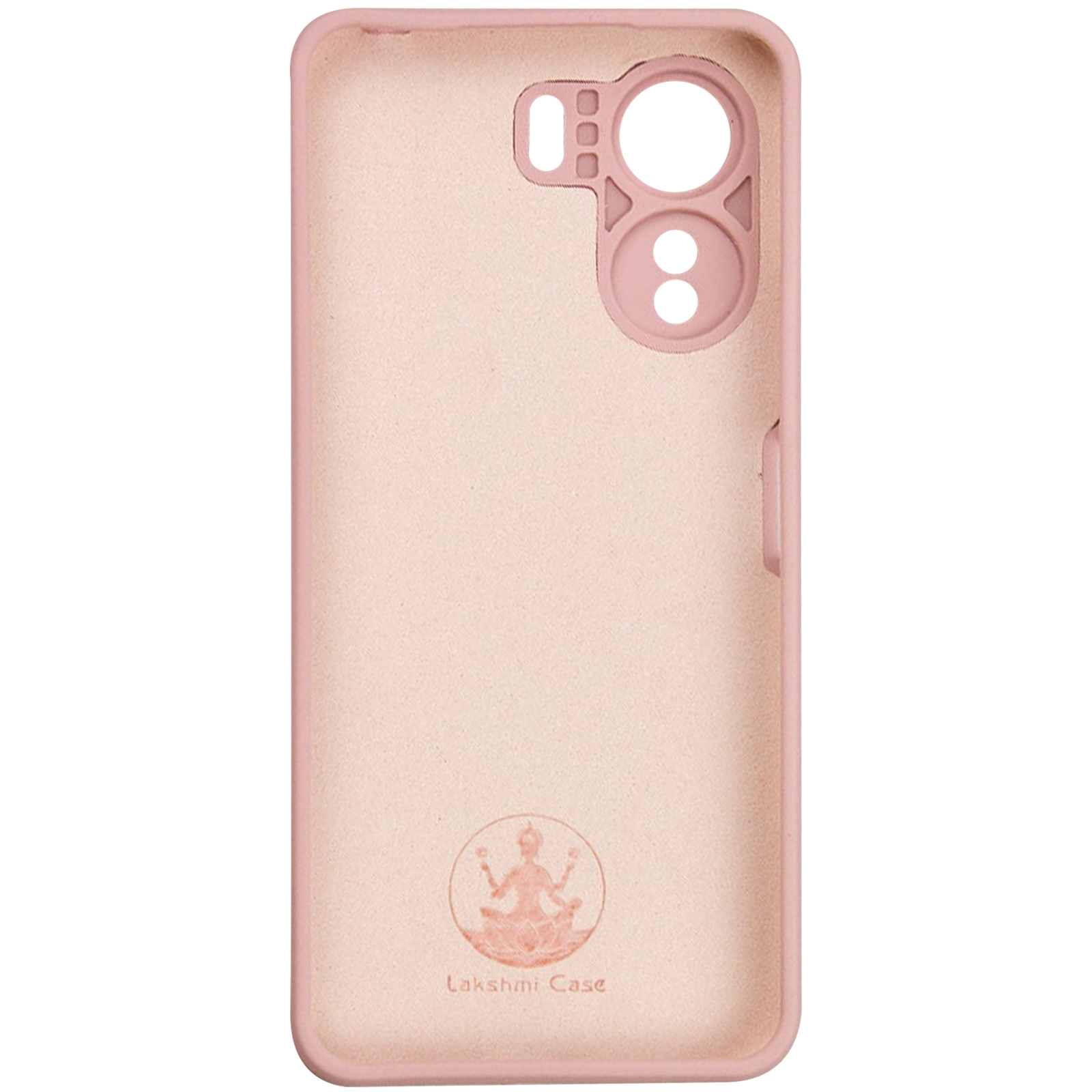 Чехол Silicone Cover Ummi Lakshmi Full Camera (AA) для Oppo A60 4G, Розовый / Pink Sand 1, Силикон, купить оптом с доставкой