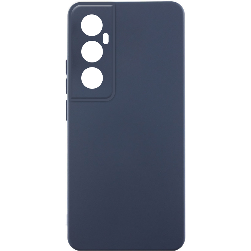 Чехол Silicone Cover Ummi Lakshmi Full Camera (AA) для Realme C65 4G, Синий / Midnight Blue, Силикон, купить оптом с доставкой