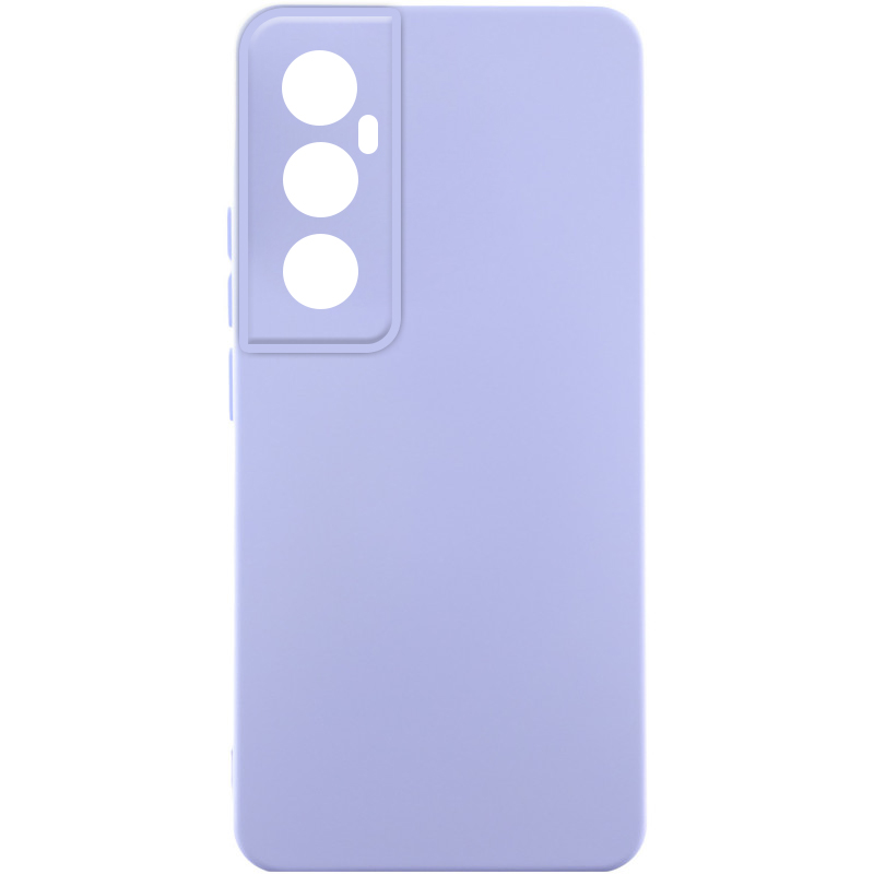 Чехол Silicone Cover Ummi Lakshmi Full Camera (AA) для Realme C65 4G, Сиреневый / Dasheen, Силикон, купить оптом с доставкой