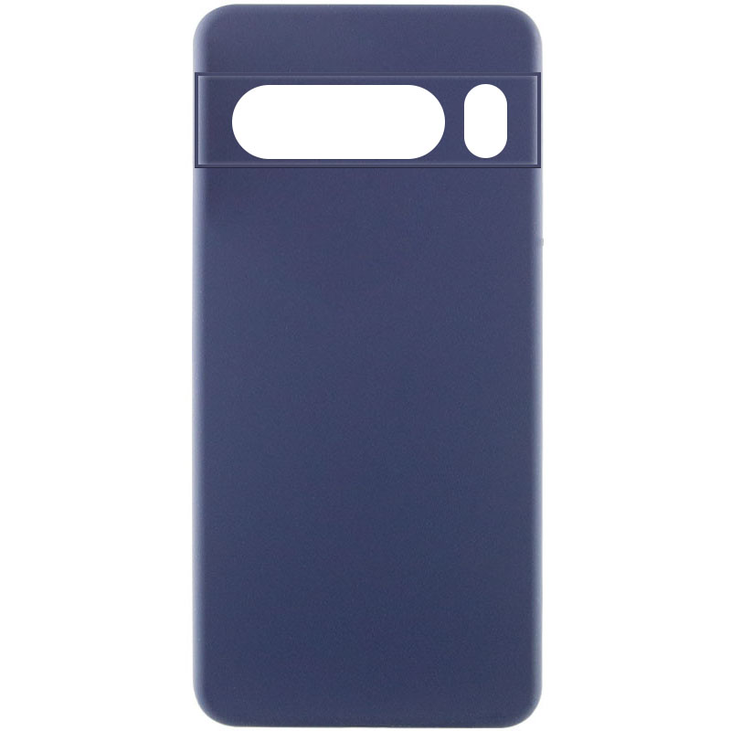 Чехол Silicone Cover Ummi Lakshmi Full Camera (AA) для Google Pixel 9 Pro XL, Синий / Midnight Blue, Силикон, купить оптом с доставкой