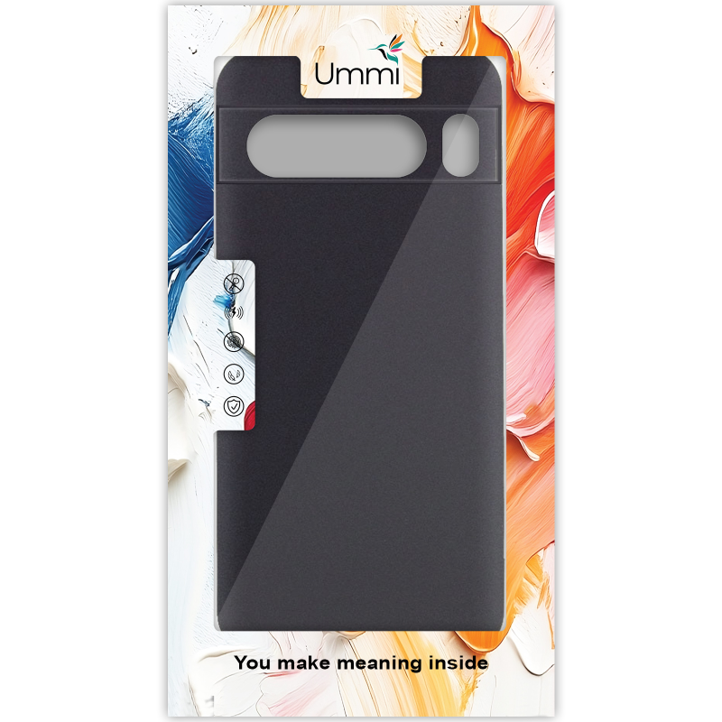Чехол Silicone Cover Ummi Lakshmi Full Camera (AA) для Google Pixel 9 Pro XL, Черный / Black 1, Силикон, купить оптом с доставкой