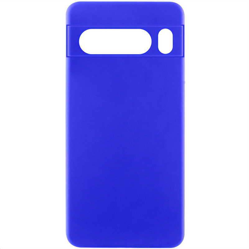 Чехол Silicone Cover Ummi Lakshmi Full Camera (AA) для Google Pixel 9 Pro XL, Синий / Iris, Силикон, купить оптом с доставкой