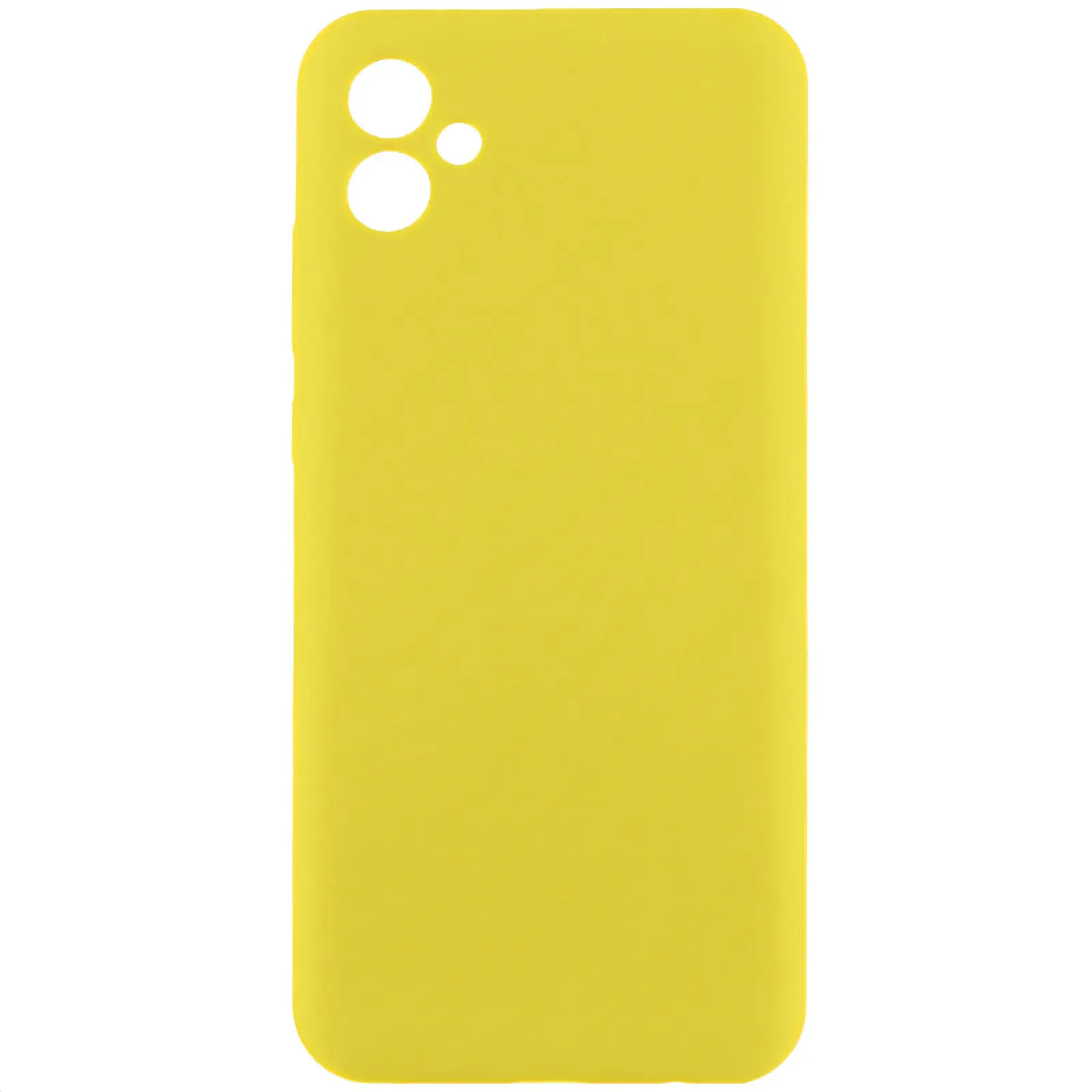 Чехол Silicone Cover Ummi Lakshmi Full Camera (AA) для Samsung Galaxy A06, Желтый / Flash, Силикон, купить оптом с доставкой