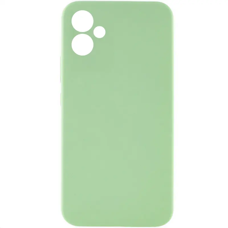 Чехол Silicone Cover Ummi Lakshmi Full Camera (AA) для Samsung Galaxy A06, Зеленый / Pistachio, Силикон, купить оптом с доставкой