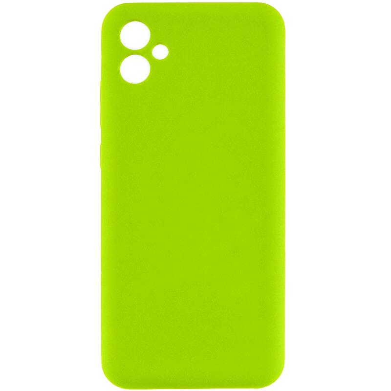 Чохол Silicone Cover Lakshmi Full Camera (AA) для Samsung Galaxy A06 | Мікрофібра на малюнкі №1