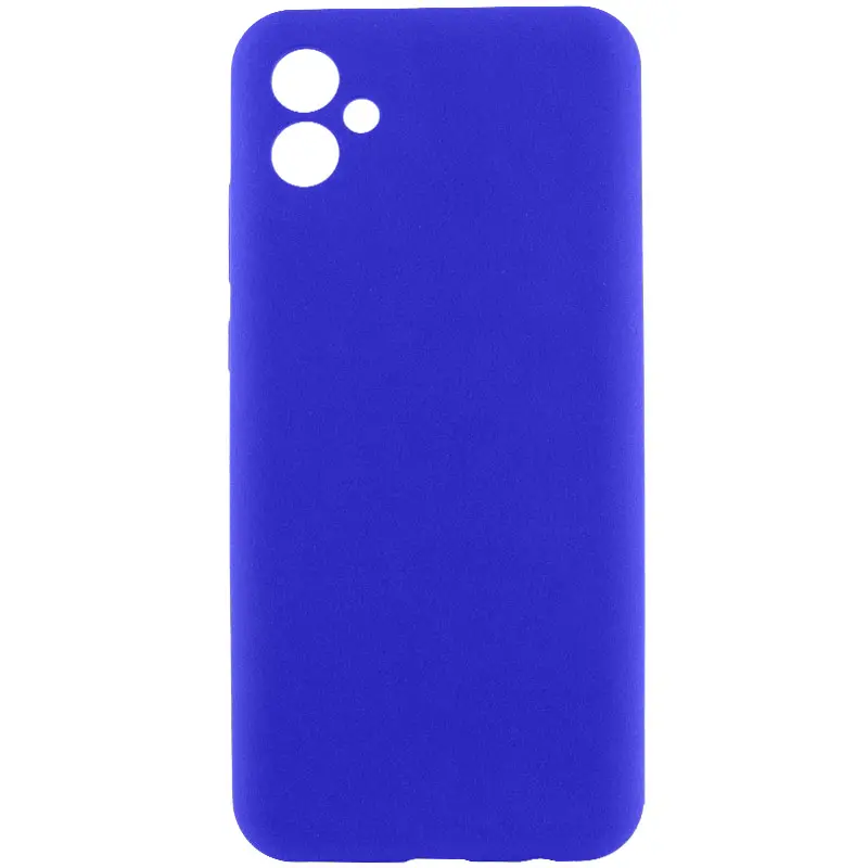 Чехол Silicone Cover Ummi Lakshmi Full Camera (AA) для Samsung Galaxy A06, Синий / Iris, Силикон, купить оптом с доставкой
