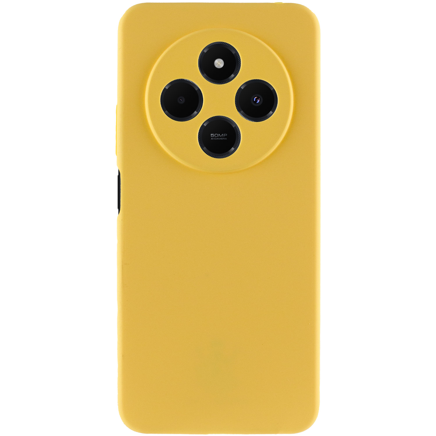Чехол Silicone Cover Ummi Lakshmi Full Camera (AA) для Xiaomi Redmi 14C / Poco C75, Желтый / Flash 1, Силикон, купить оптом с доставкой