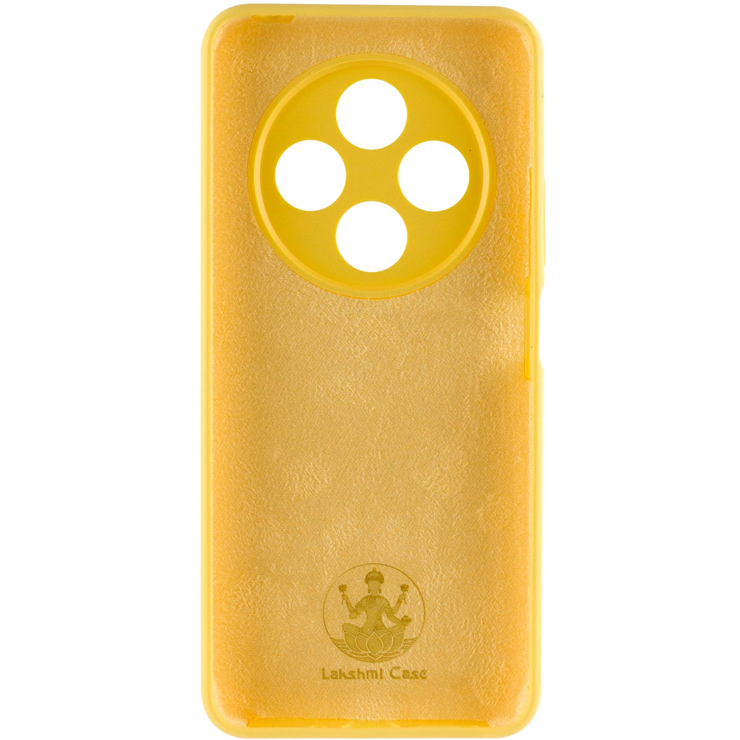 Чехол Silicone Cover Ummi Lakshmi Full Camera (AA) для Xiaomi Redmi 14C / Poco C75, Желтый / Flash 2, Силикон, купить оптом с доставкой