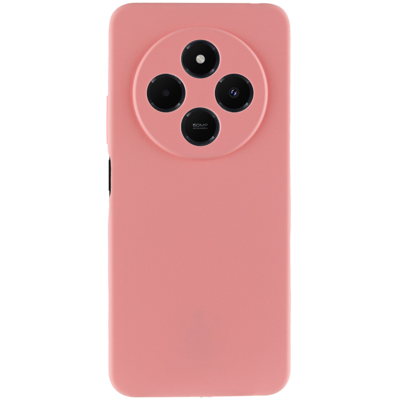 Чехол Silicone Cover Lakshmi Full Camera (AA) для Xiaomi Redmi 14C / Poco C75 | Микрофибра на картинке №2