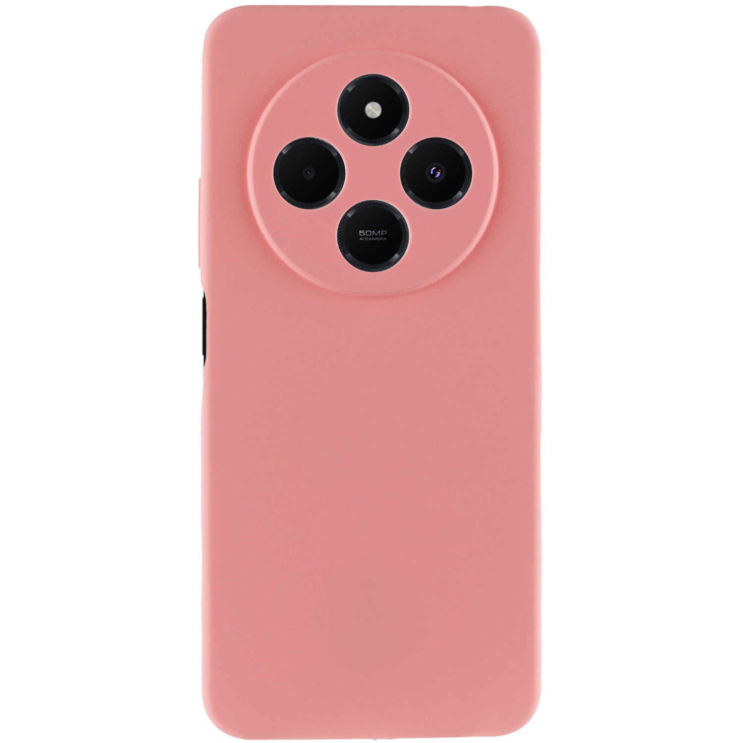 Чехол Silicone Cover Ummi Lakshmi Full Camera (AA) для Xiaomi Redmi 14C / Poco C75, Розовый / Pink 1, Силикон, купить оптом с доставкой