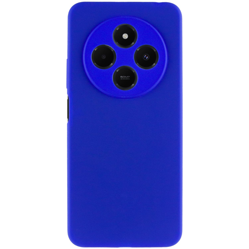 Чехол Silicone Cover Ummi Lakshmi Full Camera (AA) для Xiaomi Redmi 14C / Poco C75, Синий / Iris 1, Силикон, купить оптом с доставкой