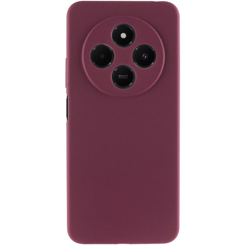 Чехол Silicone Cover Lakshmi Full Camera (AA) для Xiaomi Redmi 14C / Poco C75 | Микрофибра на картинке №2