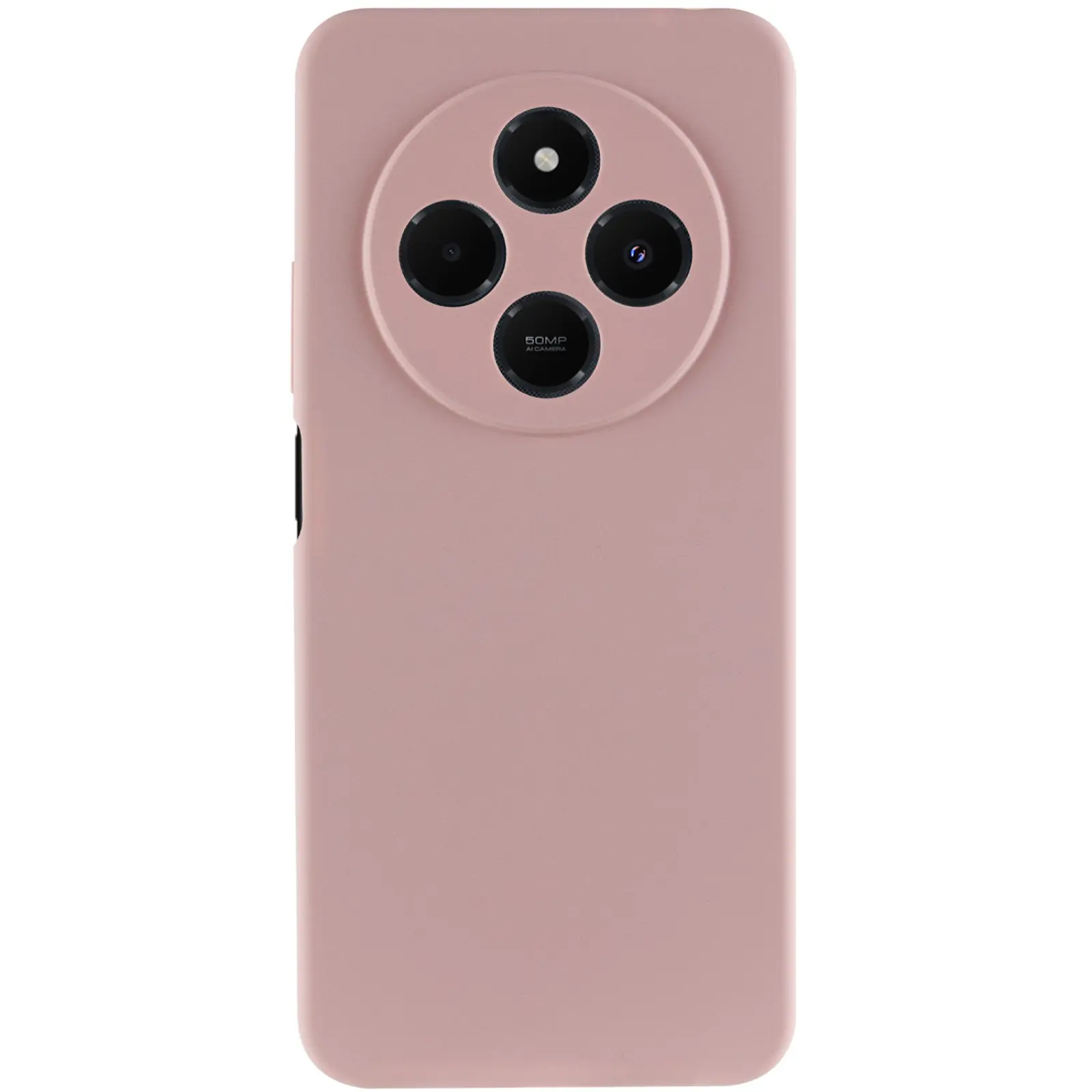 Чохол Silicone Cover Ummi Lakshmi Full Camera (AA) для Xiaomi Redmi 14C / Poco C75, Рожевий / Pink Sand 1, Силікон, купити оптом з доставкою