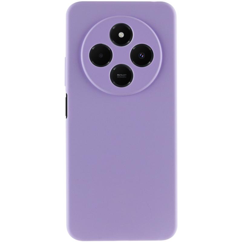 Чехол Silicone Cover Lakshmi Full Camera (AA) для Xiaomi Redmi 14C / Poco C75 | Микрофибра на картинке №2