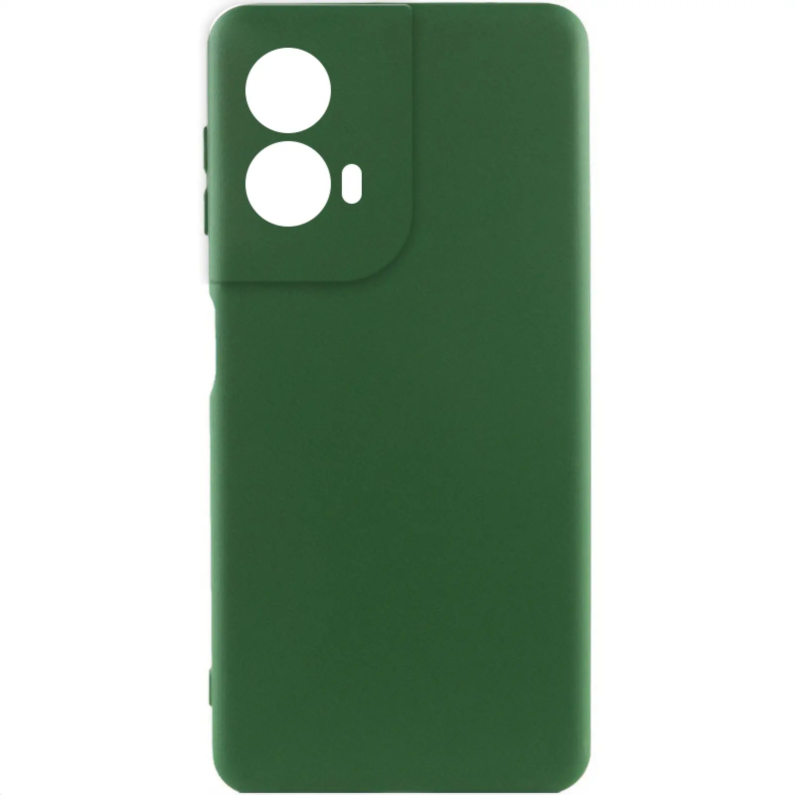 Чехол Silicone Cover Ummi Lakshmi Full Camera (AA) для Motorola Moto G85, Зеленый / Dark green, Силикон, купить оптом с доставкой