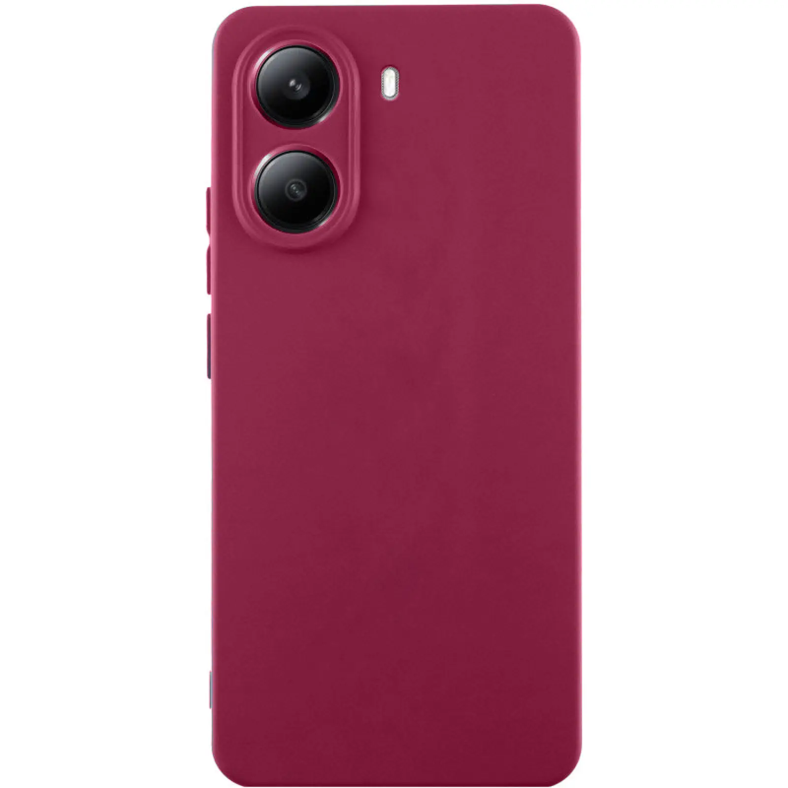 Чехол Silicone Cover Ummi Lakshmi Full Camera (AA) для Xiaomi 14T, Бордовый / Marsala, Силикон, купить оптом с доставкой