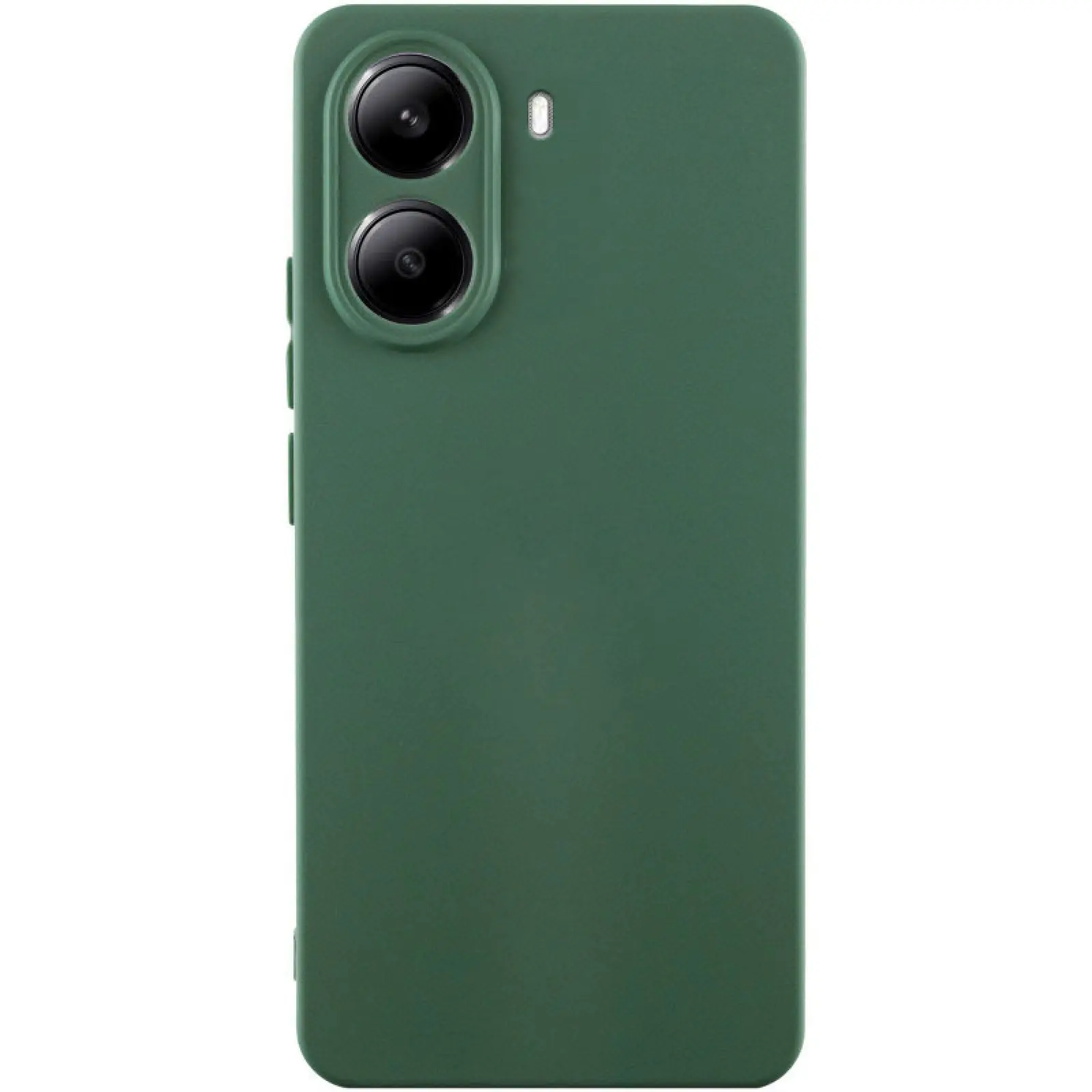 Чехол Silicone Cover Ummi Lakshmi Full Camera (AA) для Xiaomi 14T, Зеленый / Dark green, Силикон, купить оптом с доставкой