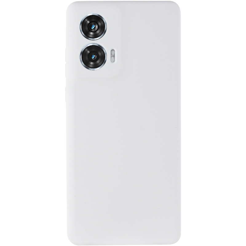 Чехол Silicone Cover Ummi Lakshmi Full Camera (AA) для Motorola Edge 50, Белый / White 1, Силикон, купить оптом с доставкой