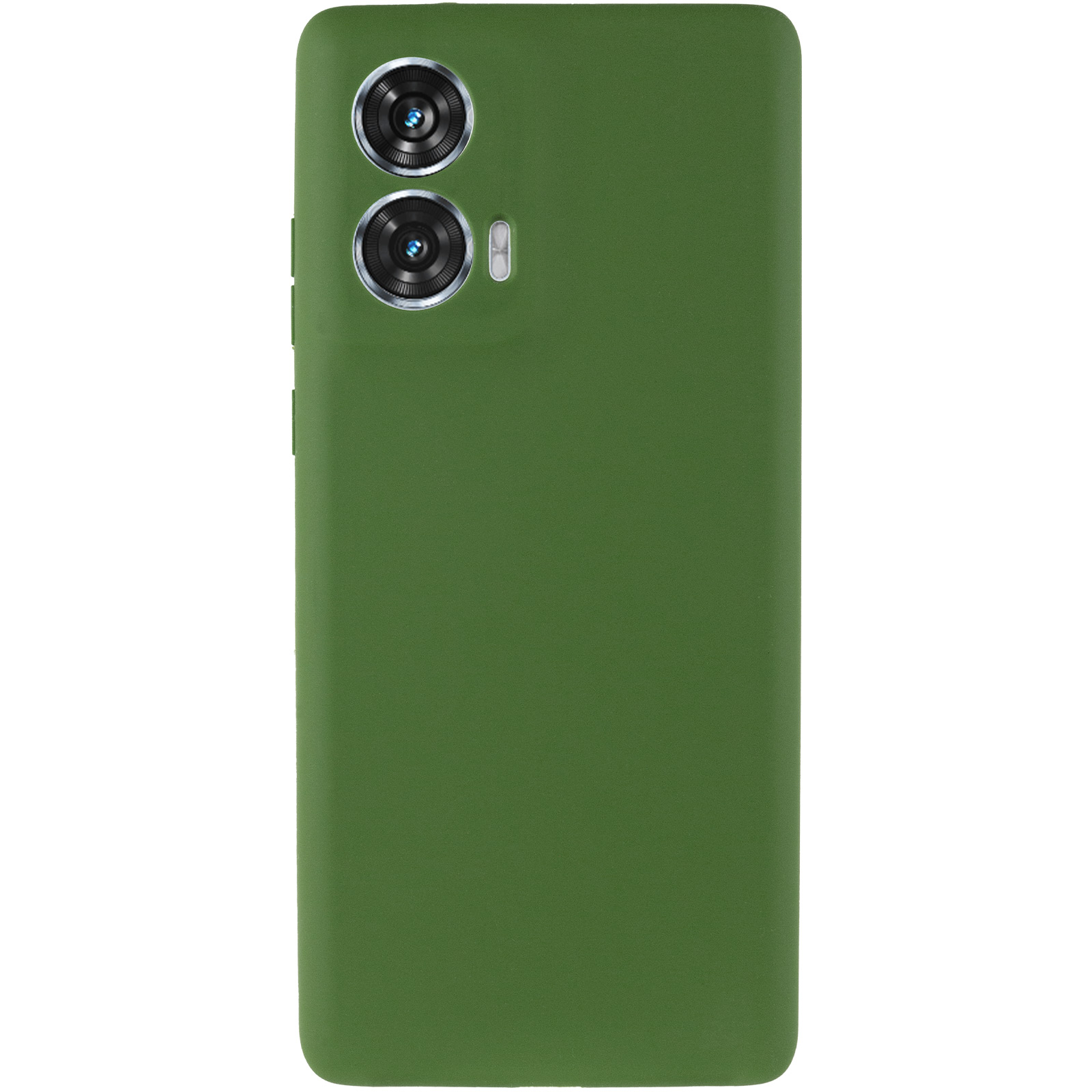 Чехол Silicone Cover Ummi Lakshmi Full Camera (AA) для Motorola Edge 50, Зеленый / Dark green 2, Силикон, купить оптом с доставкой