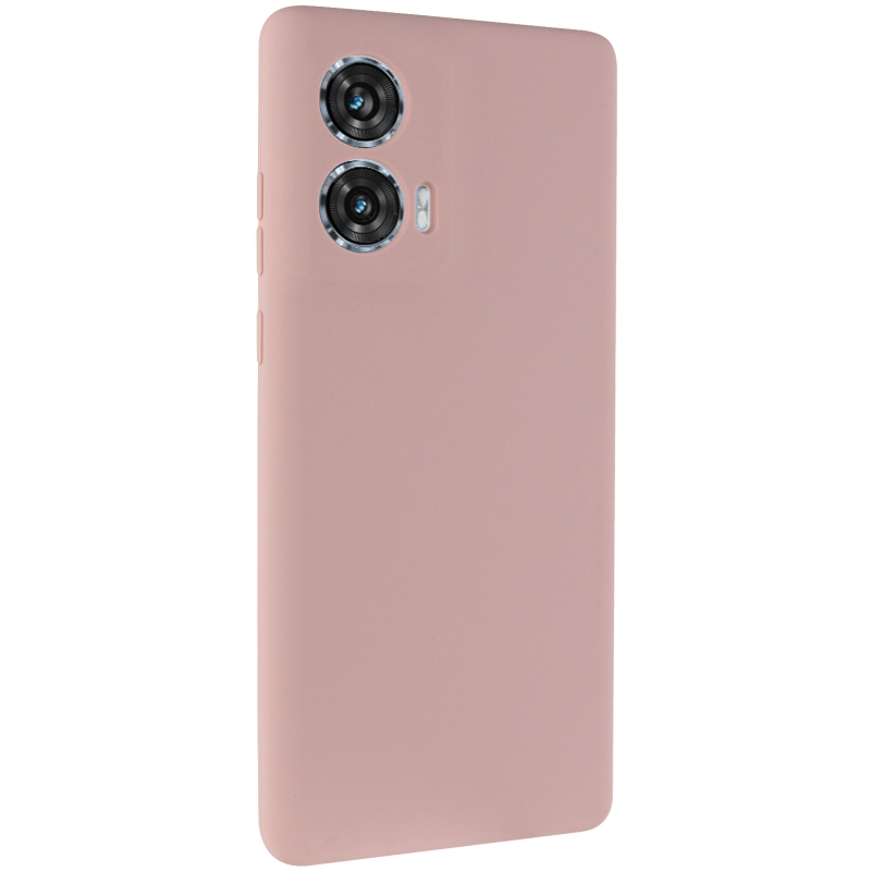 Чехол Silicone Cover Lakshmi Full Camera (AA) для Motorola Edge 50 | Микрофибра на картинке №1