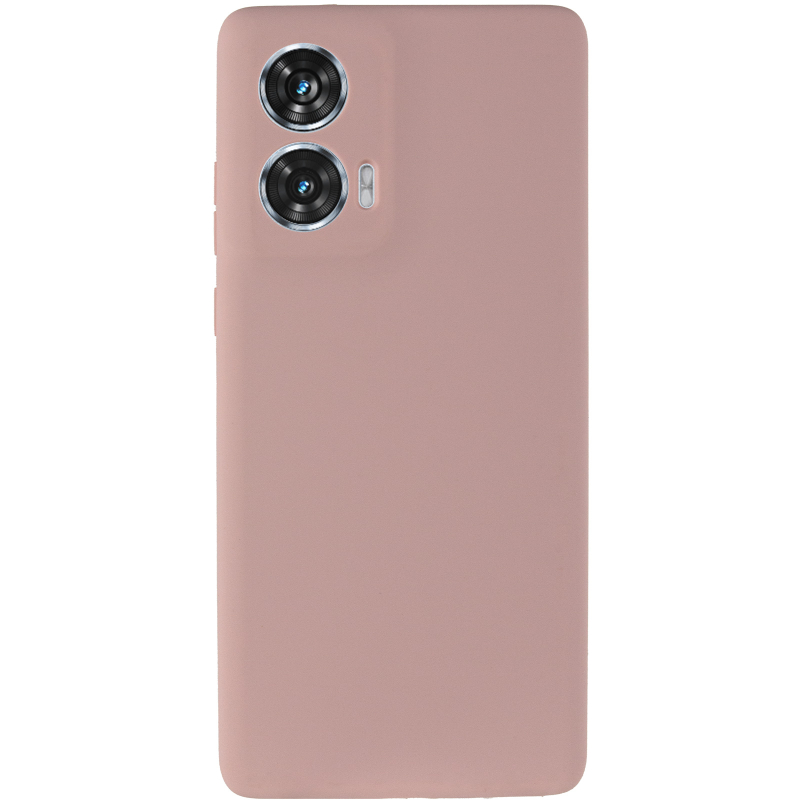 Чехол Silicone Cover Lakshmi Full Camera (AA) для Motorola Edge 50 | Микрофибра на картинке №2