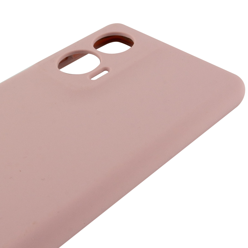 Чехол Silicone Cover Ummi Lakshmi Full Camera (AA) для Motorola Edge 50, Розовый / Pink Sand 3, Силикон, купить оптом с доставкой