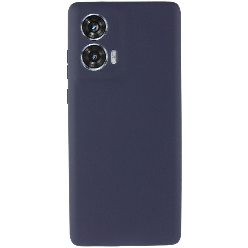Чехол Silicone Cover Ummi Lakshmi Full Camera (AA) для Motorola Edge 50, Синий / Midnight Blue 1, Силикон, купить оптом с доставкой