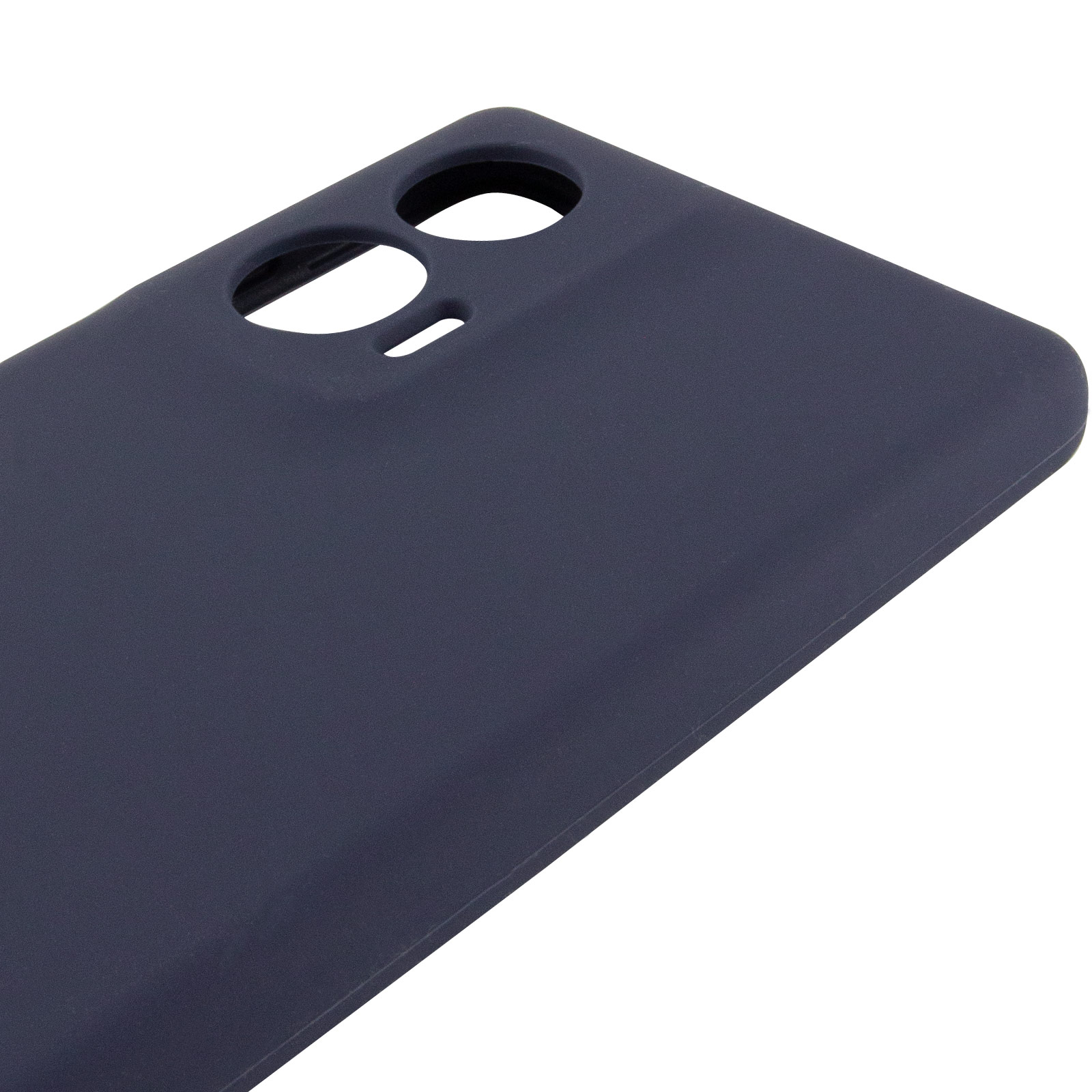 Чехол Silicone Cover Ummi Lakshmi Full Camera (AA) для Motorola Edge 50, Синий / Midnight Blue 3, Силикон, купить оптом с доставкой
