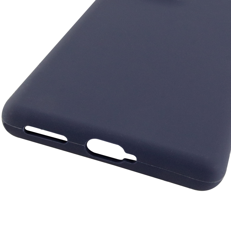 Чехол Silicone Cover Ummi Lakshmi Full Camera (AA) для Motorola Edge 50, Синий / Midnight Blue 4, Силикон, купить оптом с доставкой