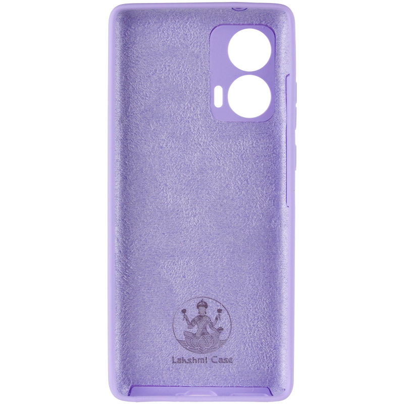Чехол Silicone Cover Lakshmi Full Camera (AA) для Motorola Edge 50 | Микрофибра на картинке №3