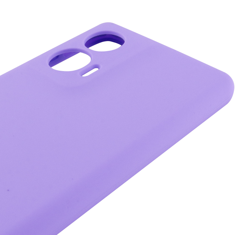 Чехол Silicone Cover Lakshmi Full Camera (AA) для Motorola Edge 50 | Микрофибра на картинке №4