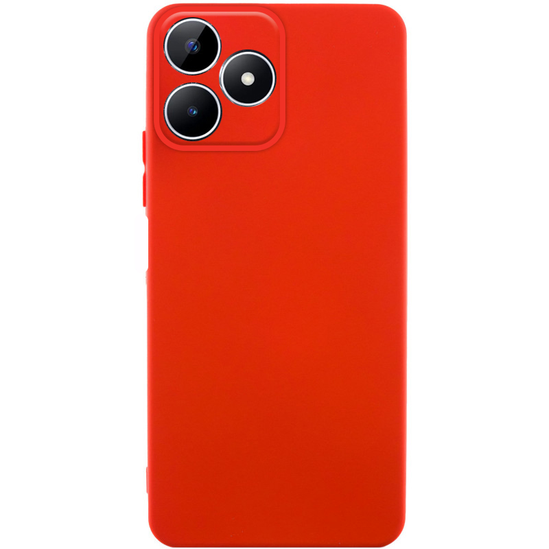 Чехол Silicone Cover Ummi Lakshmi Full Camera (AA) для Realme Note 50 5G, Красный / Red, Силикон, купить оптом с доставкой