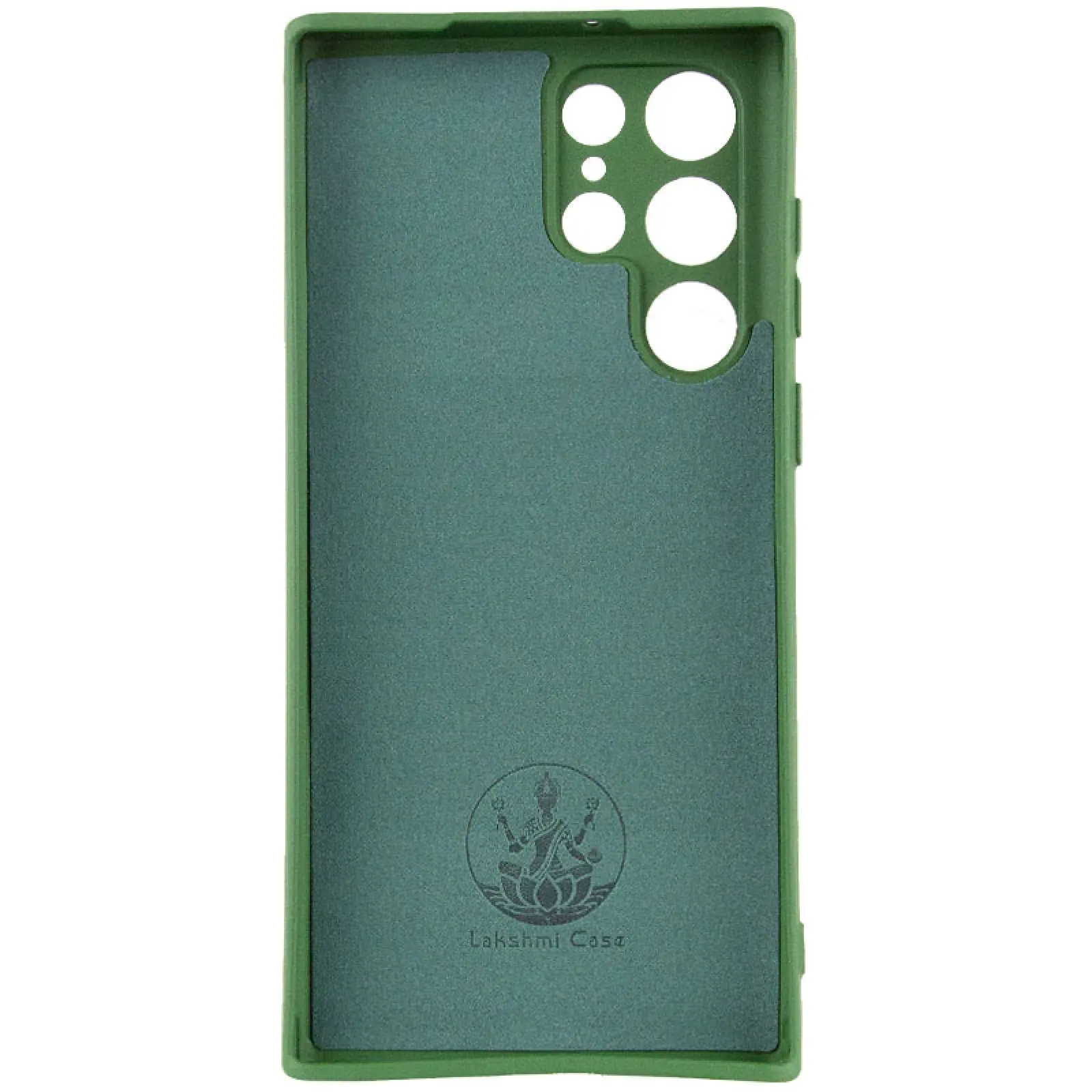 Чохол Silicone Cover Ummi Lakshmi Full Camera (AA) для Samsung Galaxy S25 Ultra, Зелений / Dark green 1, Силікон, купити оптом з доставкою
