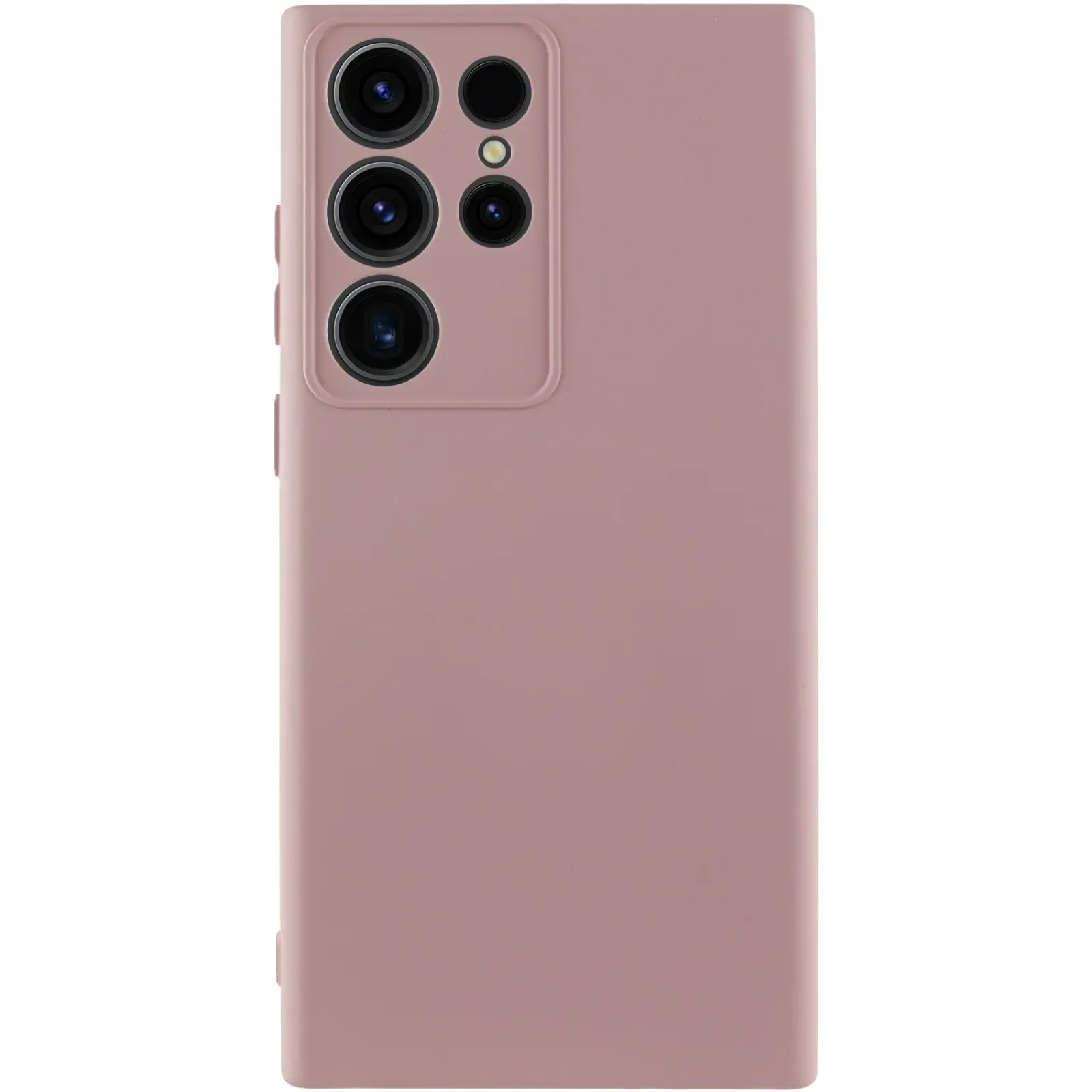 Чехол Silicone Cover Ummi Lakshmi Full Camera (AA) для Samsung Galaxy S25 Ultra, Розовый / Pink Sand, Силикон, купить оптом с доставкой