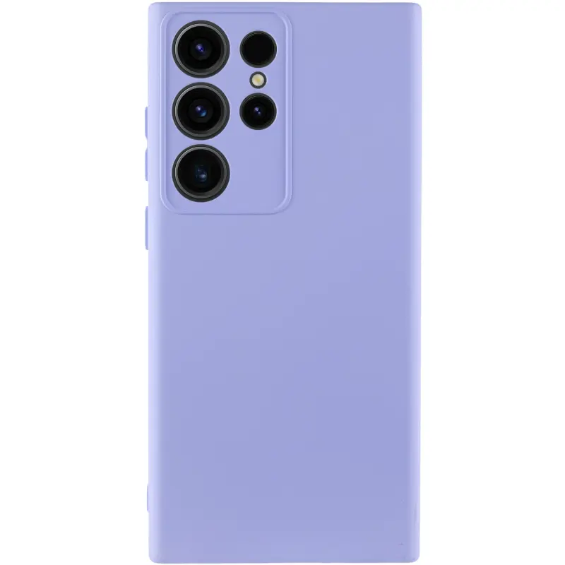 Чохол Silicone Cover Ummi Lakshmi Full Camera (AA) для Samsung Galaxy S25 Ultra, Бузковий / Dasheen, Силікон, купити оптом з доставкою