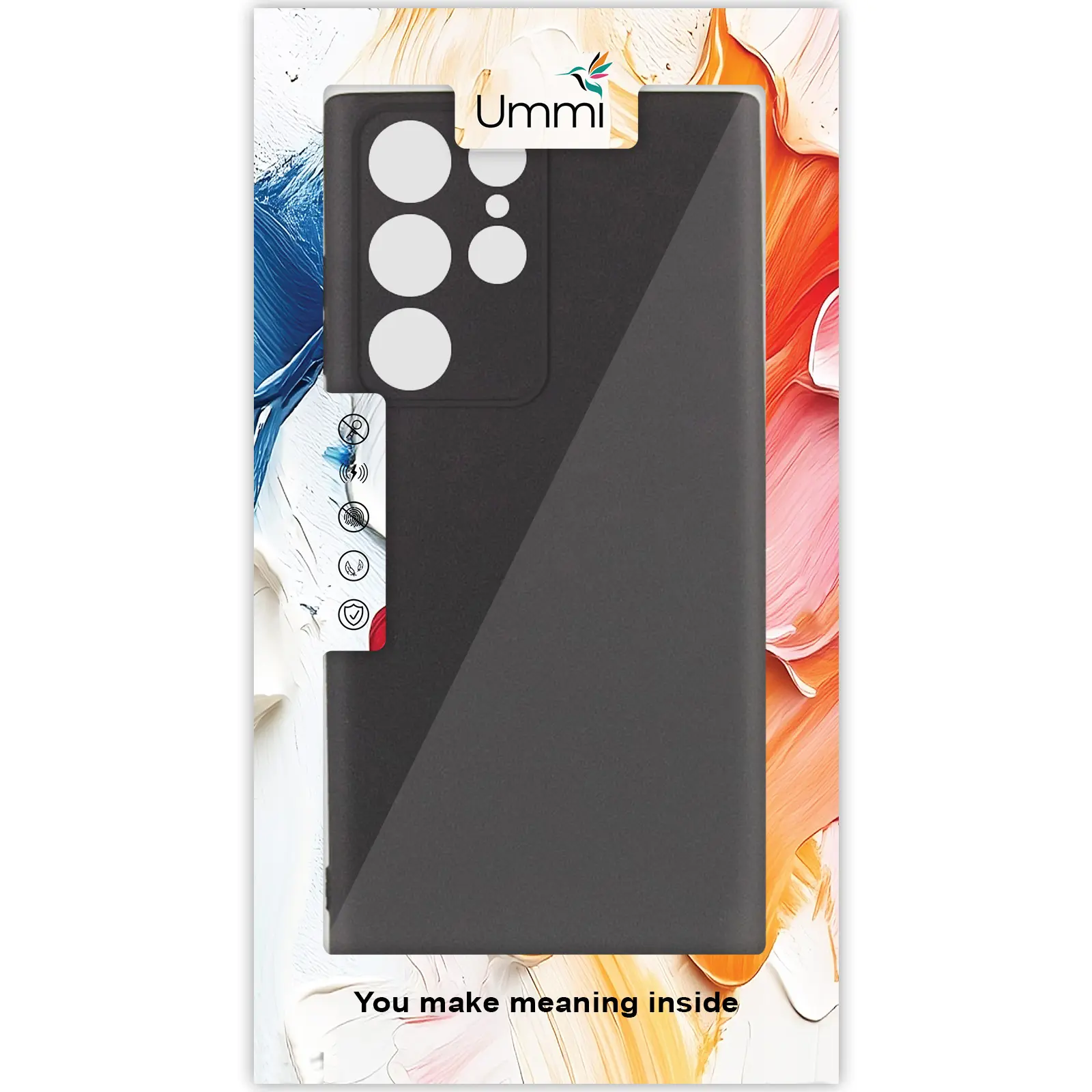 Чехол Silicone Cover Ummi Lakshmi Full Camera (AA) для Samsung Galaxy S25 Ultra, Черный / Black 3, Силикон, купить оптом с доставкой