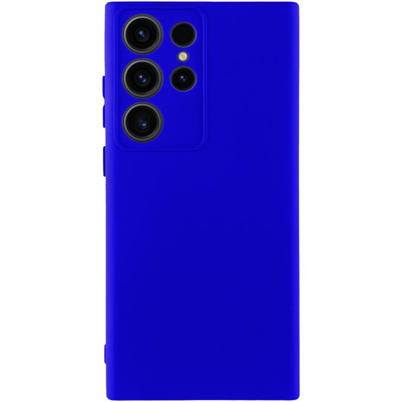 Чехол Silicone Cover Lakshmi Full Camera (AA) для Samsung Galaxy S25 Ultra | Микрофибра на картинке №1