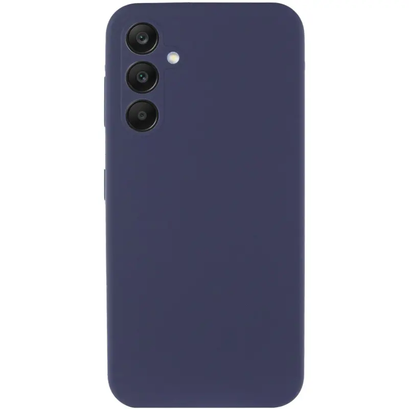 Чехол Silicone Cover Ummi Lakshmi Full Camera (AA) для Samsung Galaxy S25, Синий / Midnight Blue 1, Силикон, купить оптом с доставкой