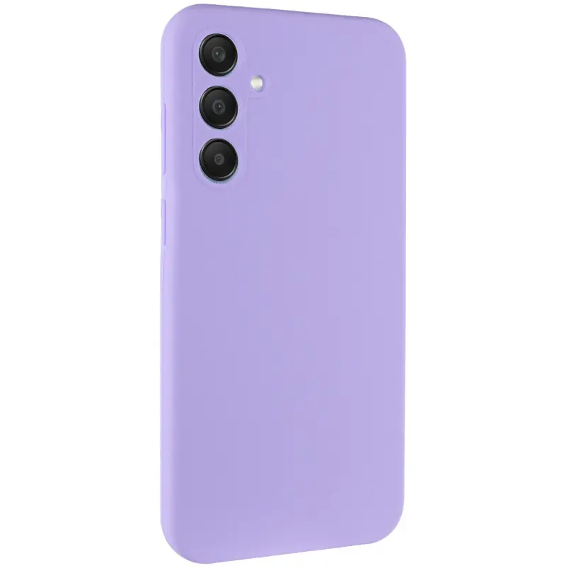 Чехол Silicone Cover Ummi Lakshmi Full Camera (AA) для Samsung Galaxy S25, Сиреневый / Dasheen, Силикон, купить оптом с доставкой