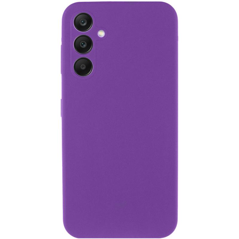 Чехол Silicone Cover Lakshmi Full Camera (AA) для Samsung Galaxy S25 | Микрофибра на картинке №1
