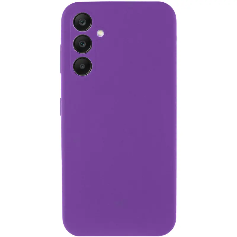 Чехол Silicone Cover Ummi Lakshmi Full Camera (AA) для Samsung Galaxy S25, Фиолетовый / Purple, Силикон, купить оптом с доставкой