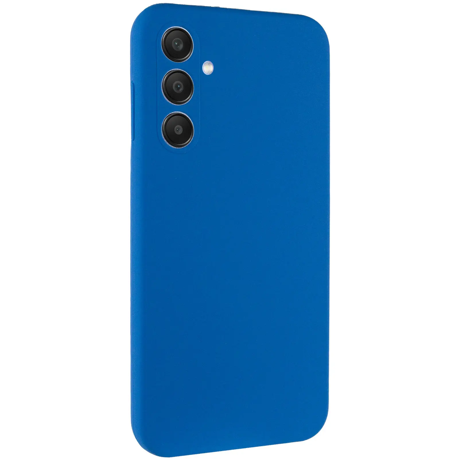 Чехол Silicone Cover Ummi Lakshmi Full Camera (AA) для Samsung Galaxy A36 5G, Синий / Navy Blue, Силикон, купить оптом с доставкой
