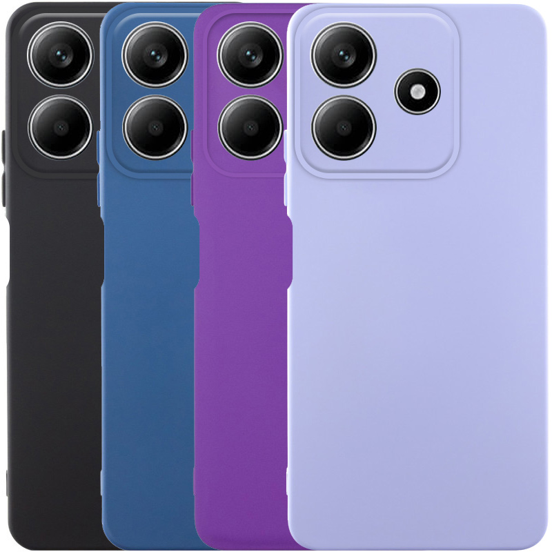 Чехол Silicone Cover Ummi Lakshmi Full Camera (AA) для Xiaomi Redmi Note 14 5G, Силикон, купить оптом с доставкой