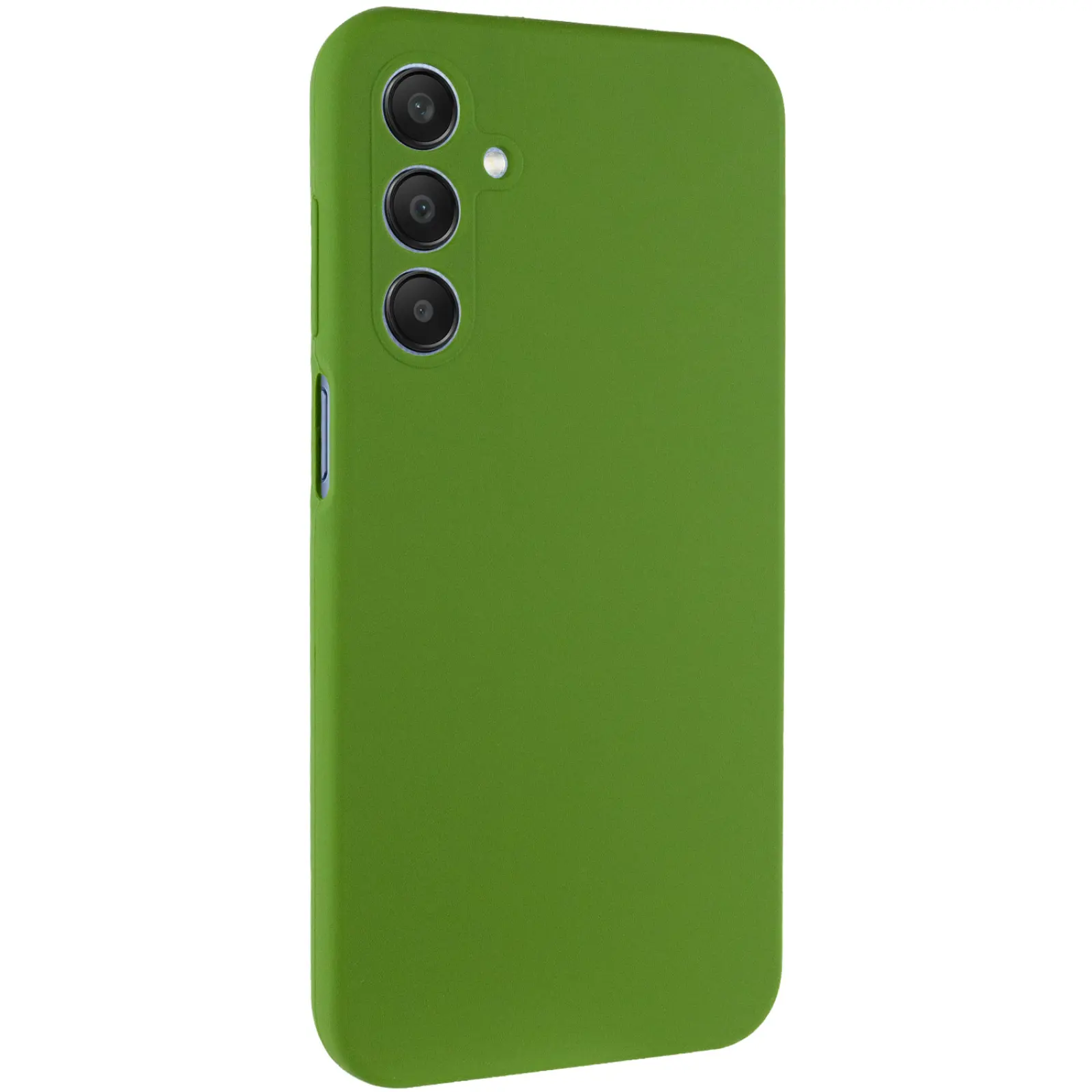 Чехол Silicone Cover Ummi Lakshmi Full Camera (AA) для Samsung Galaxy A26 5G, Зеленый / Dark green, Силикон, купить оптом с доставкой
