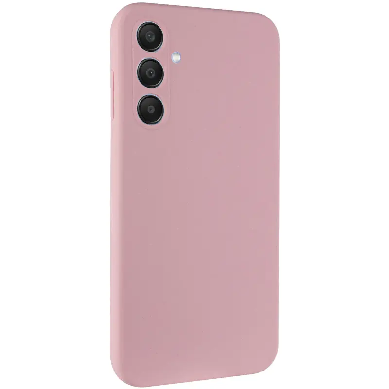 Чехол Silicone Cover Ummi Lakshmi Full Camera (AA) для Samsung Galaxy A56 5G, Розовый / Pink Sand, Силикон, купить оптом с доставкой